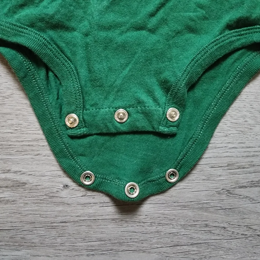 Carter's Boy's Infant Football Long Sleeve Snap Button Closure Bodysuit Size 18M